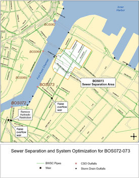 Fort Point Channel Sewer Separation Plan